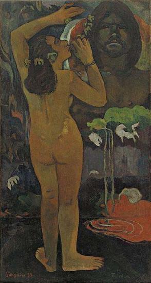 Paul Gauguin The Moon and the Earth (Hina tefatou, ', ', ', ', ', ', ', '), Germany oil painting art